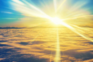 canvas-print-sunset-above-the-clouds