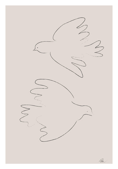 poster-print-two-doves