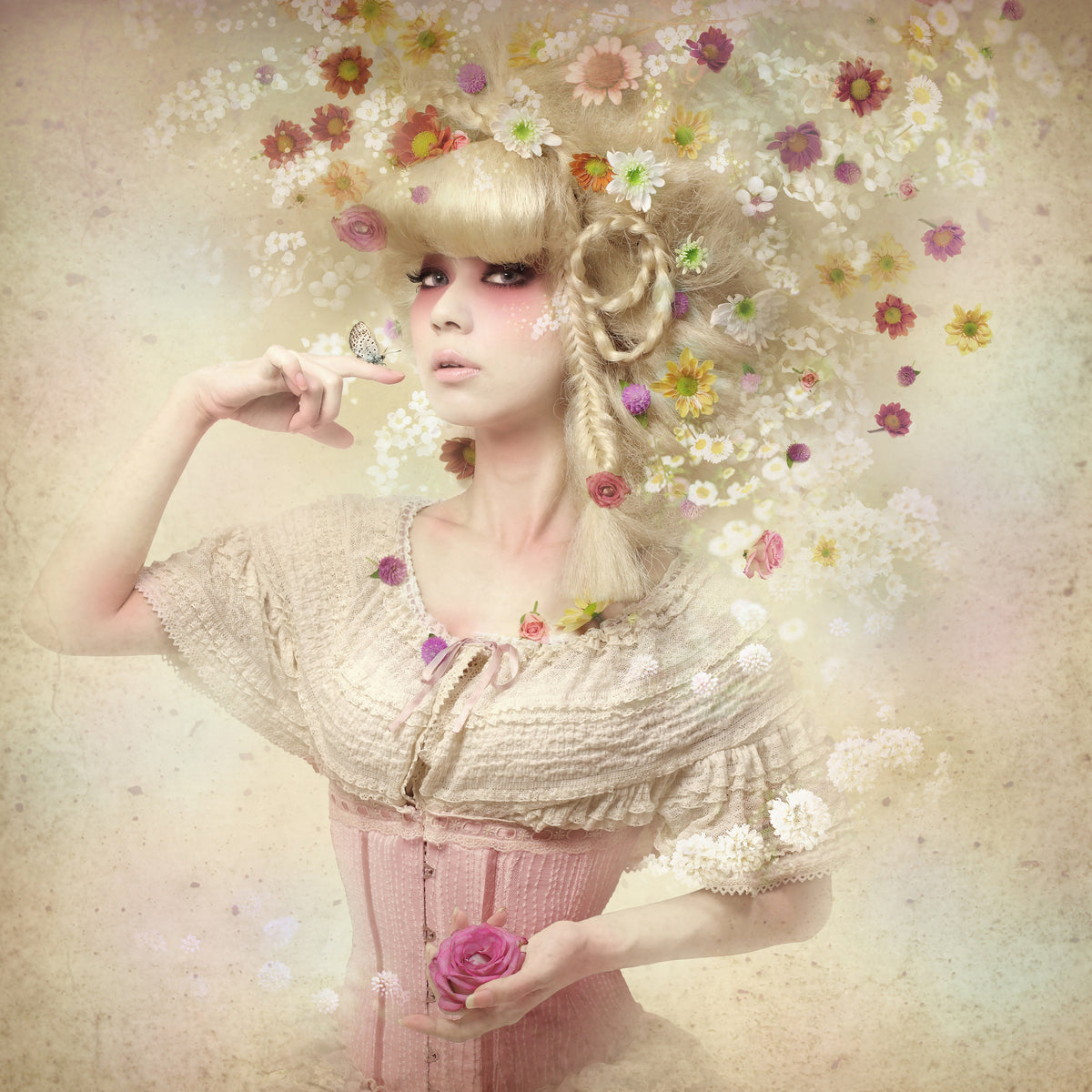 canvas-print-girl-of-the-flower-garden-ii