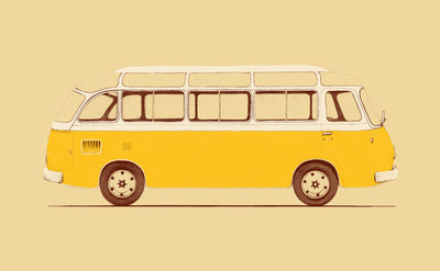 poster-print-yellow-van
