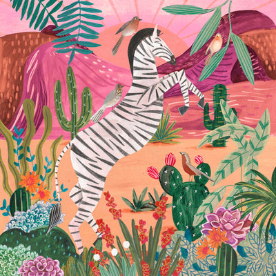 poster-print-zebra-in-the-mountains