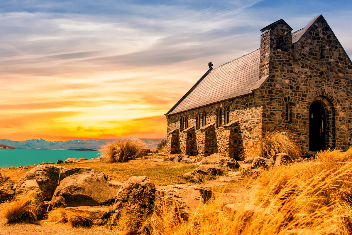 acrylic-print-the-little-church