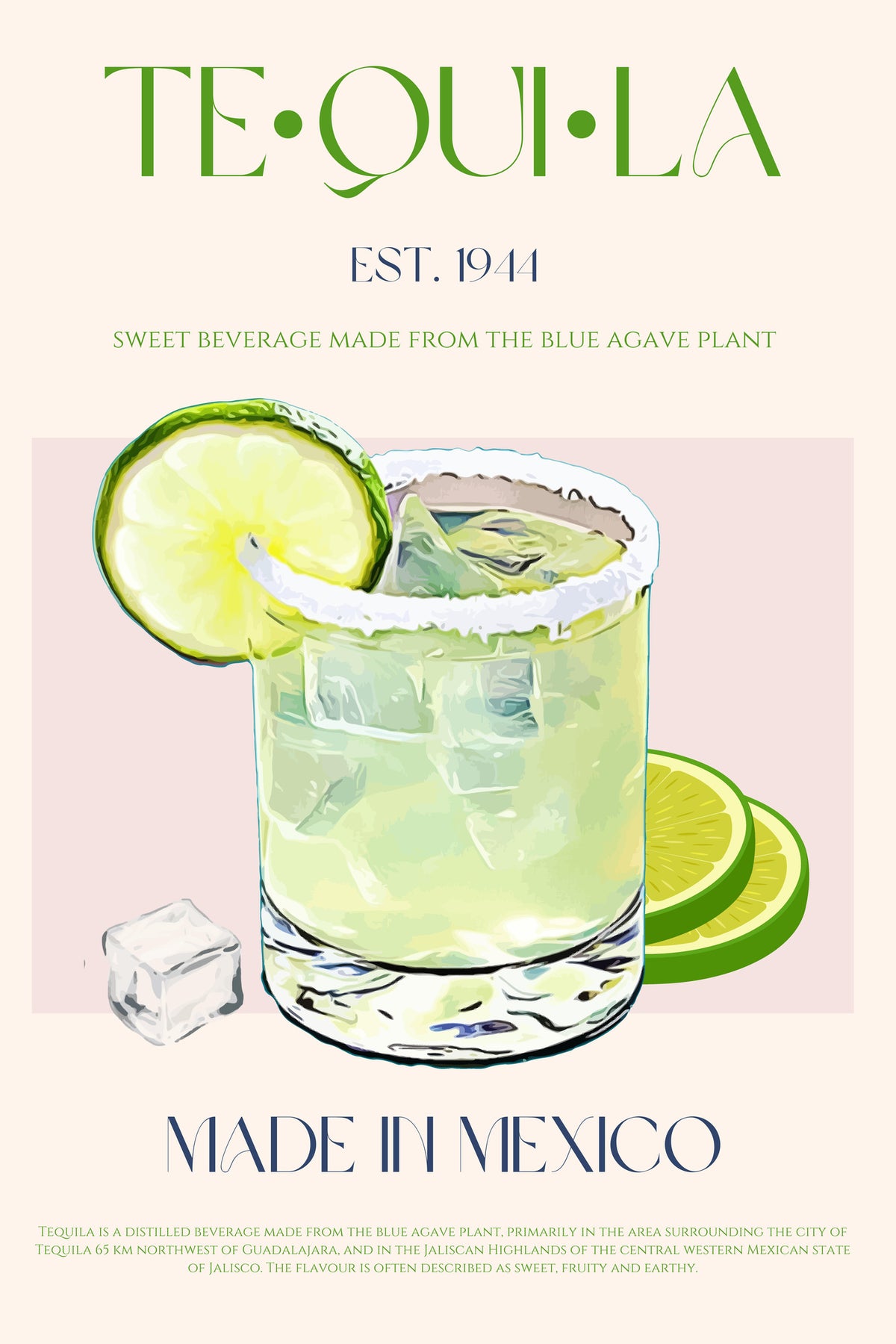 acrylic-print-tequila-drink-with-lime-and-ice
