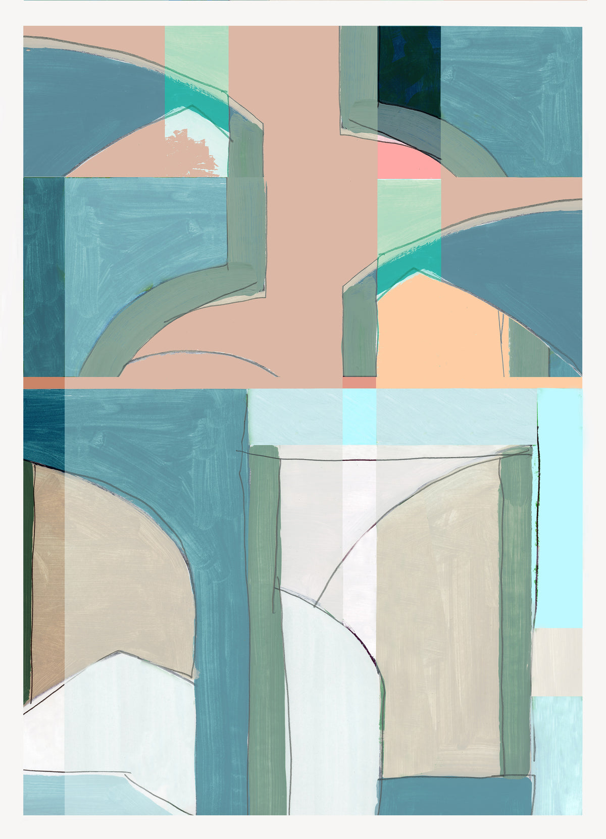 aluminium-print-abstract-arches-no1