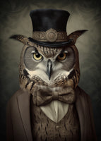 framedposter-print-owl-portrait