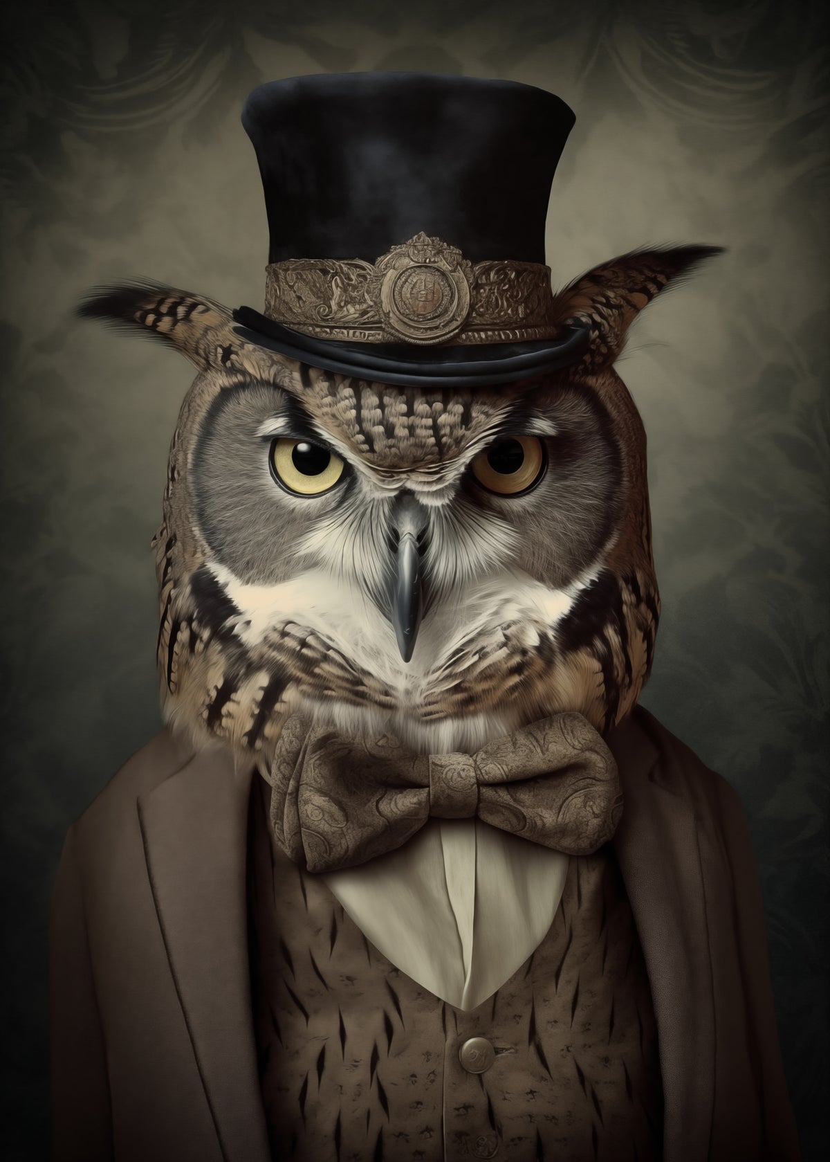 framedposter-print-owl-portrait