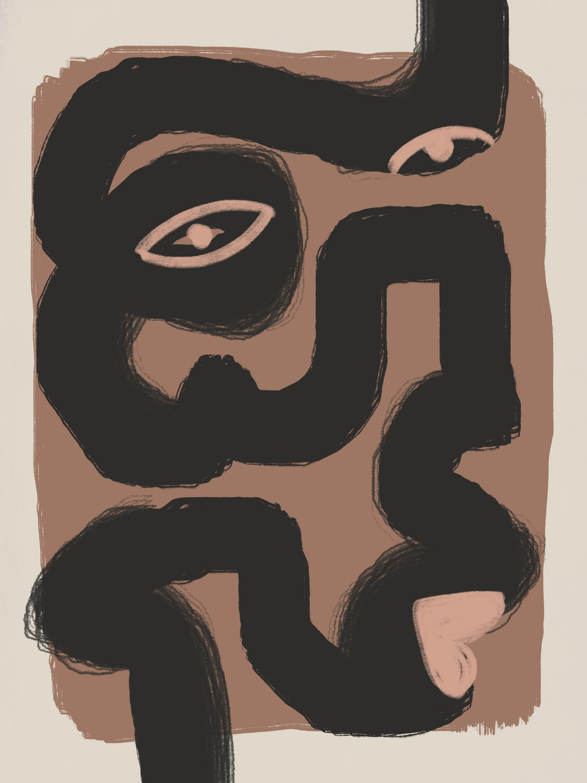 aluminium-print-abstract-black-portrait