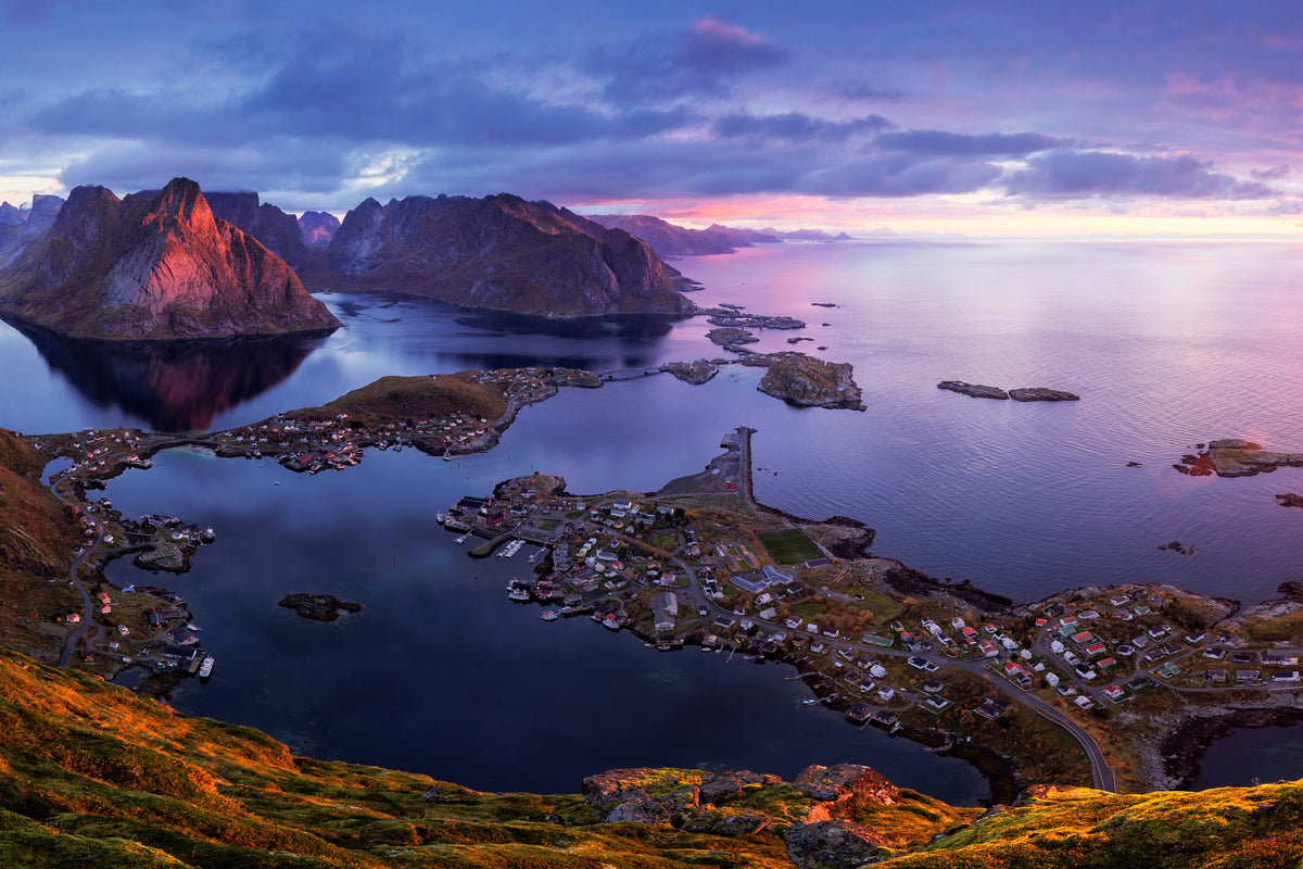 framedcanvas-print-lofoten-sunrise