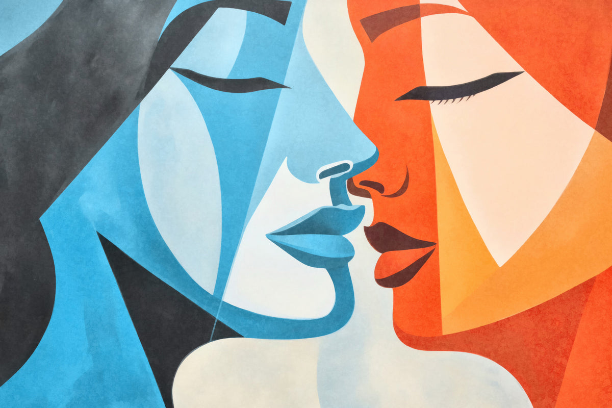 framedposter-print-kissing-you