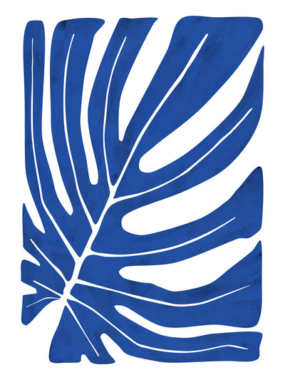 poster-print-indigo-leaf-silhouette
