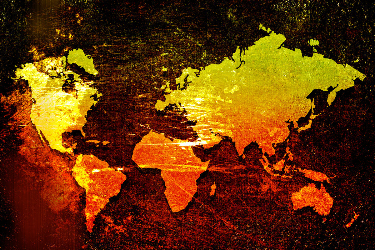 aluminium-print-retro-world-map