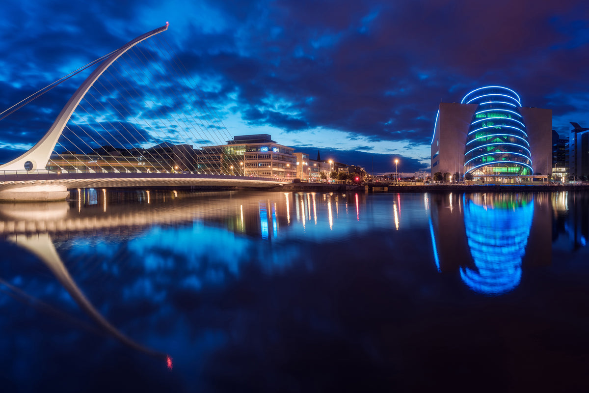 3-piece-aluminium-print-dublin-samuel-beckett-bridge
