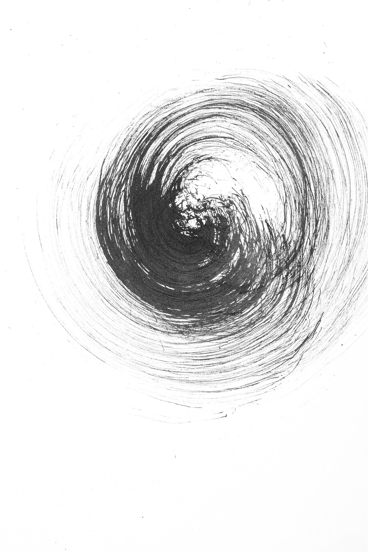 canvas-print-dynamic-black-swirl-on-a-white-background