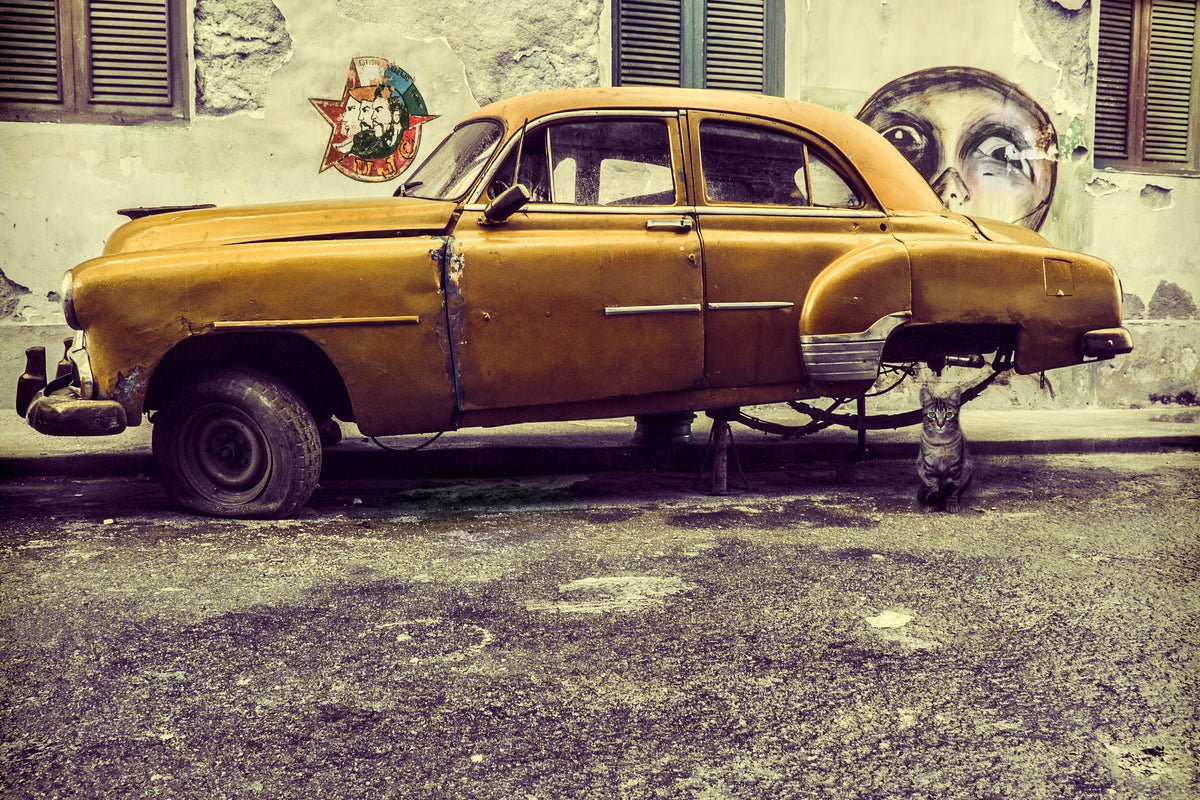 3-piece-acrylic-print-old-car