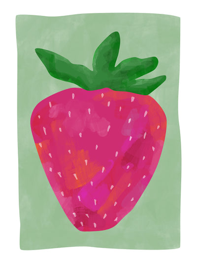 poster-print-vibrant-strawberry