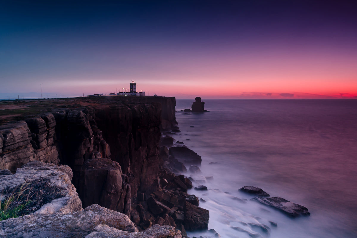 acrylic-print-the-lighthouse-at-dusk