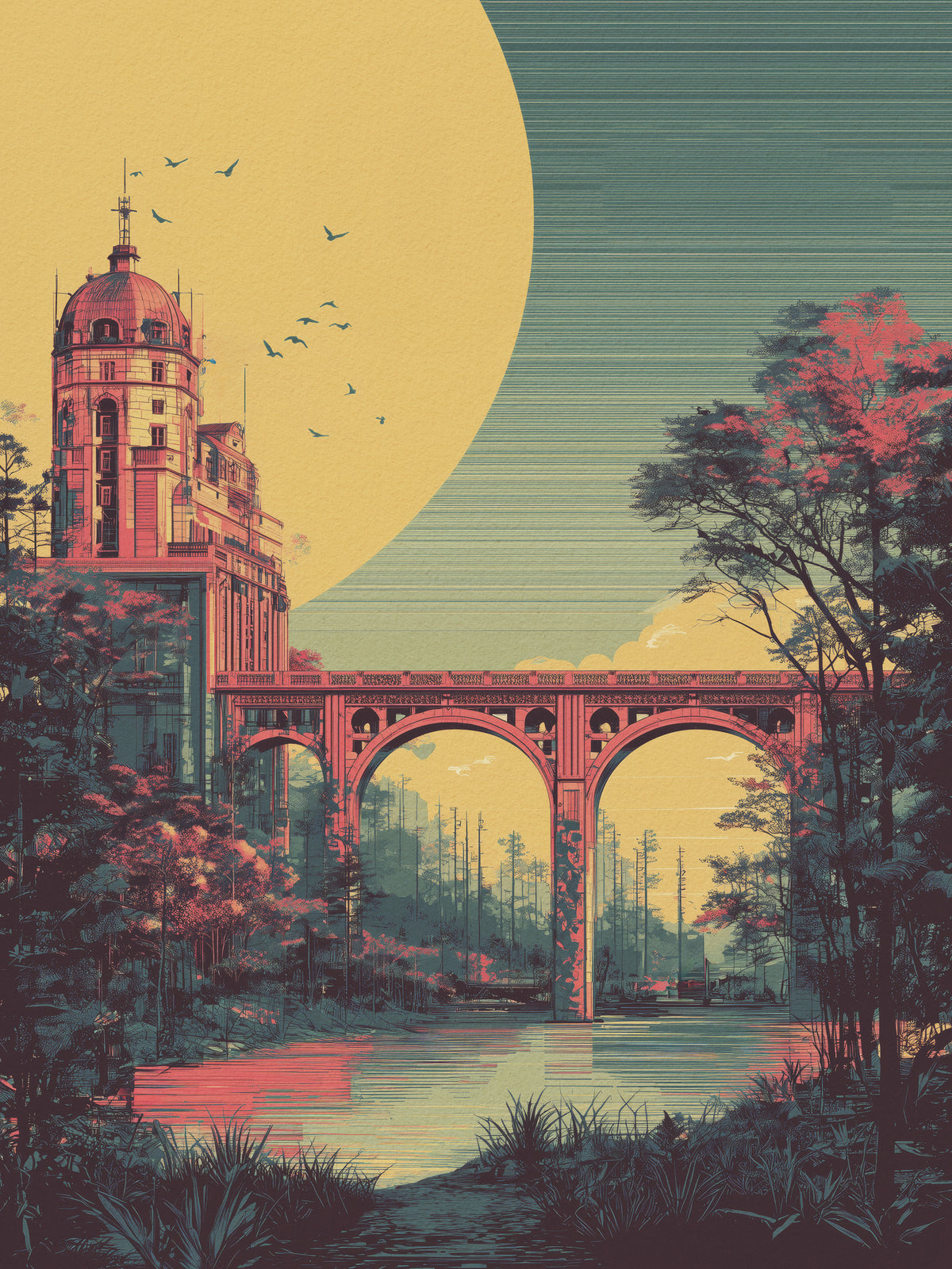 aluminium-print-the-high-bridge