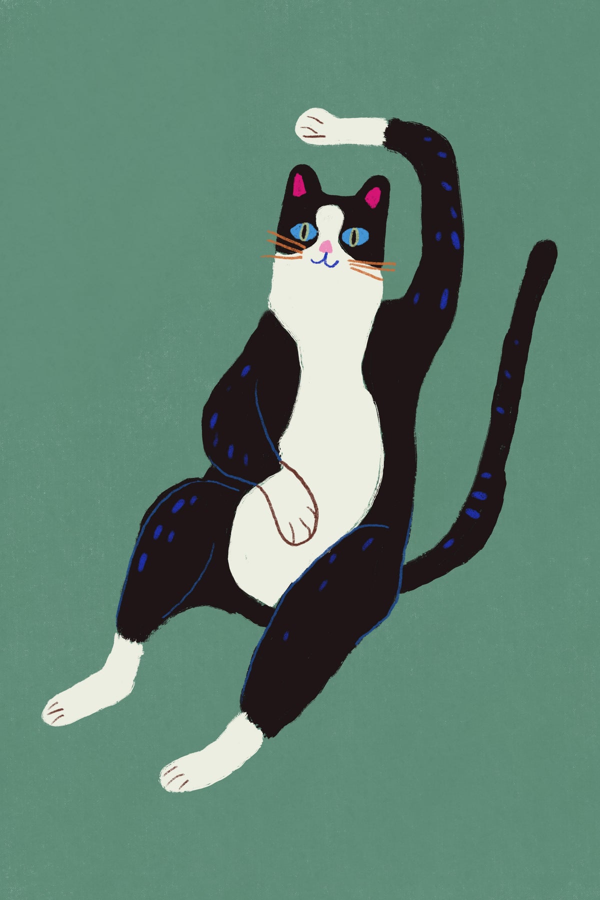 framedposter-print-black-and-white-cat