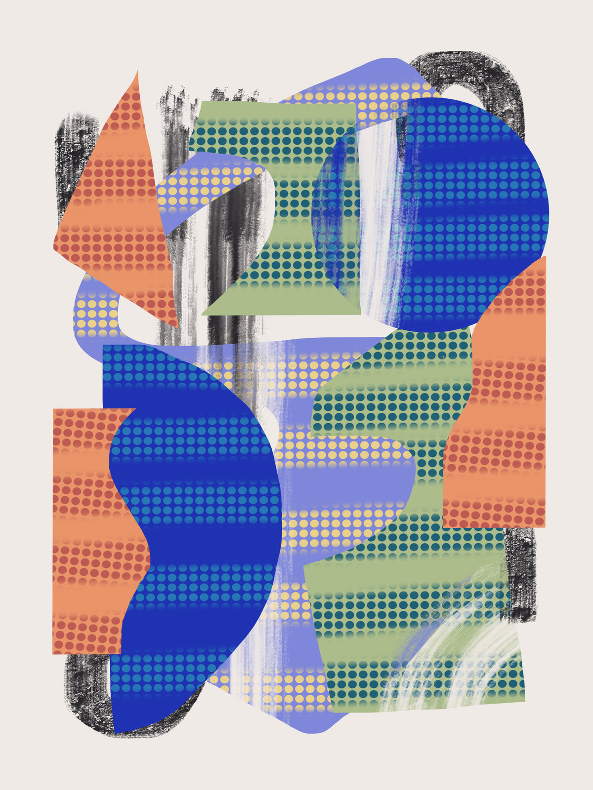 acrylic-print-vibrant-geometric-shapes-with-layered-patterns