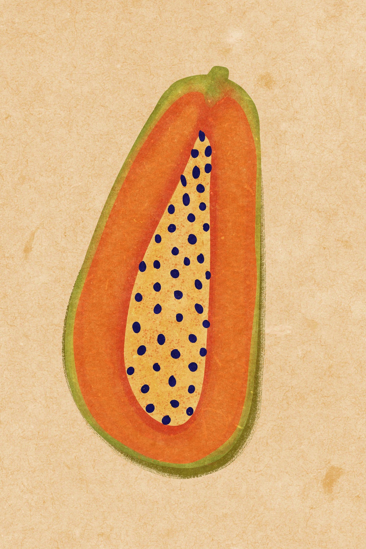 poster-print-simple-papaya