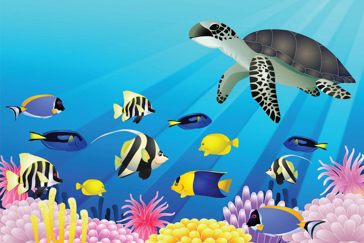 aluminium-print-childrens-underwater-world