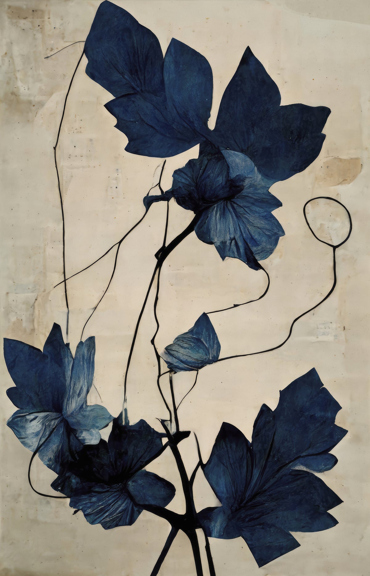 framedcanvas-print-indigo-flower
