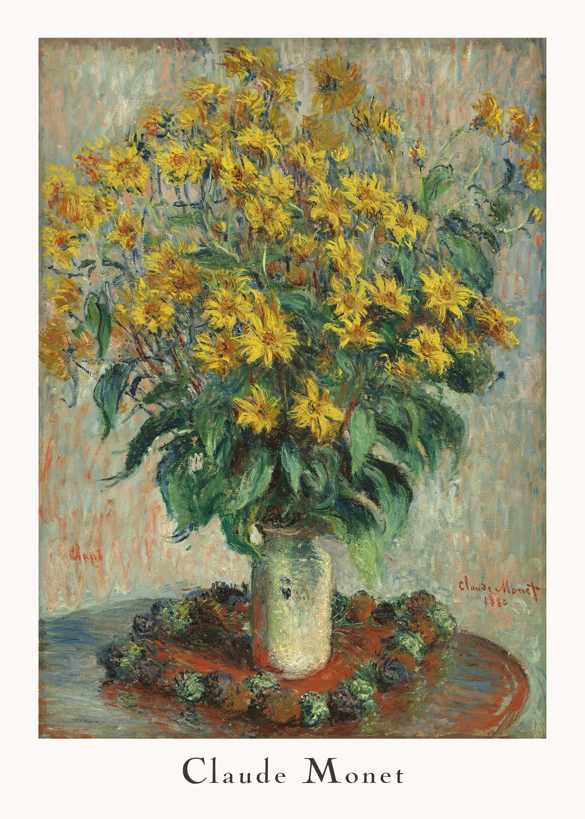 acrylic-print-jerusalem-artichoke-flowers