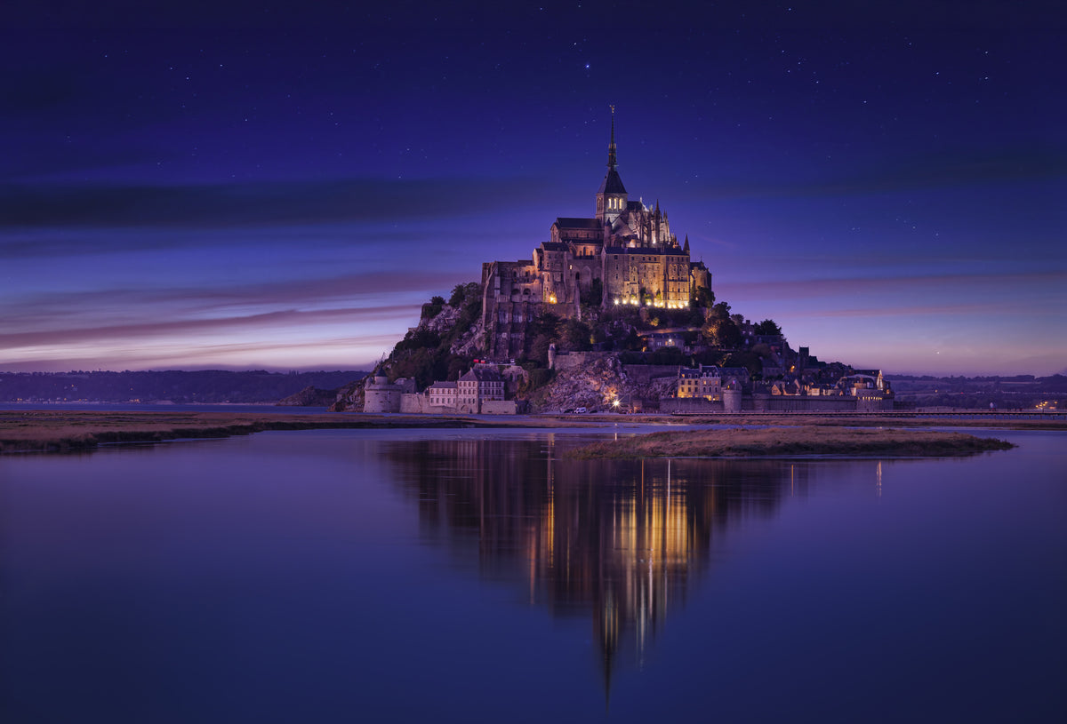 modern-3-piece-aluminium-print-days-end-at-mont-saint-michel