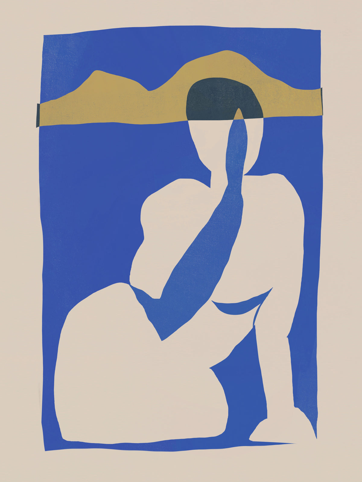 acrylic-print-silhouette-of-a-human-figure