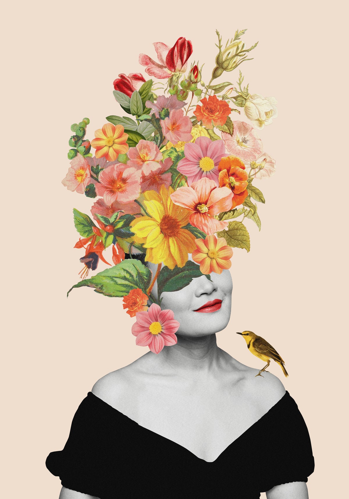aluminium-print-blooming-woman