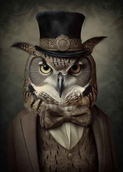 poster-print-owl-portrait