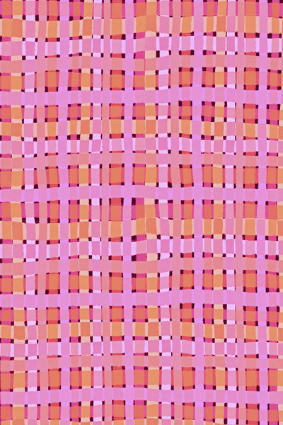 poster-print-warped-pink-lines