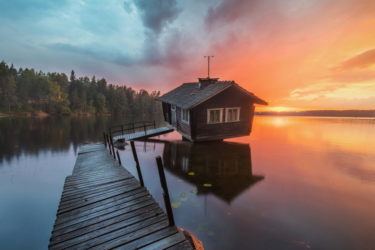 3-piece-aluminium-print-the-inclined-sauna
