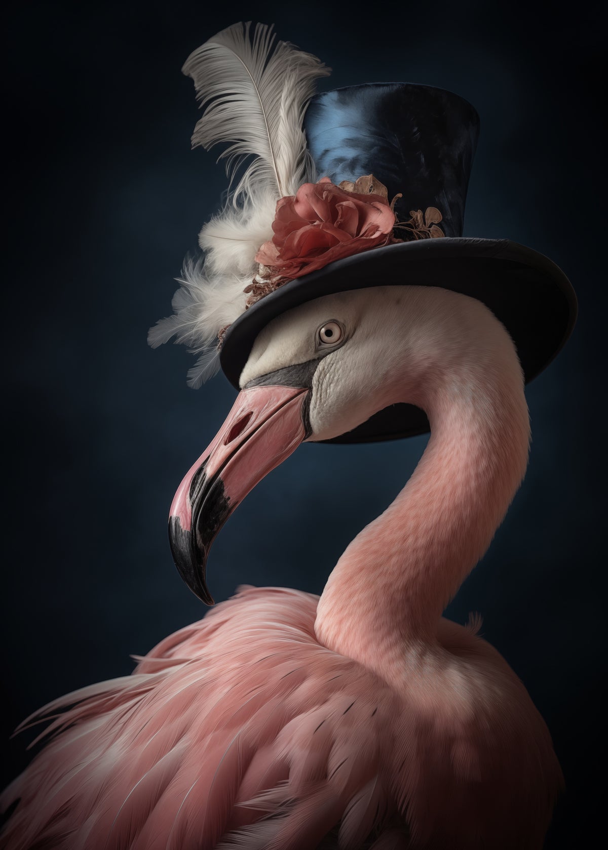 framedcanvas-print-flamingo-portrait