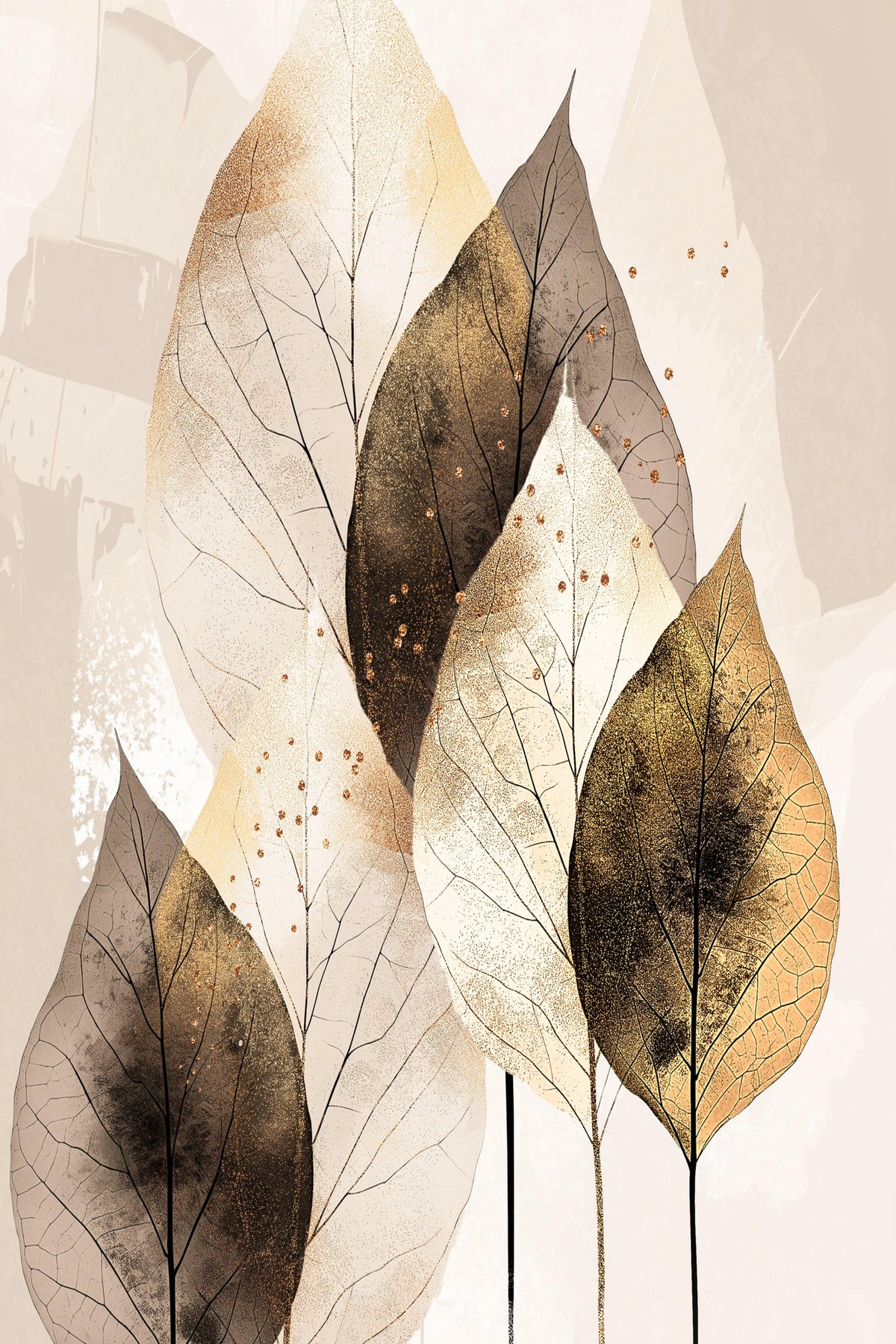 canvas-print-leaves-in-burnt-umber-and-gold