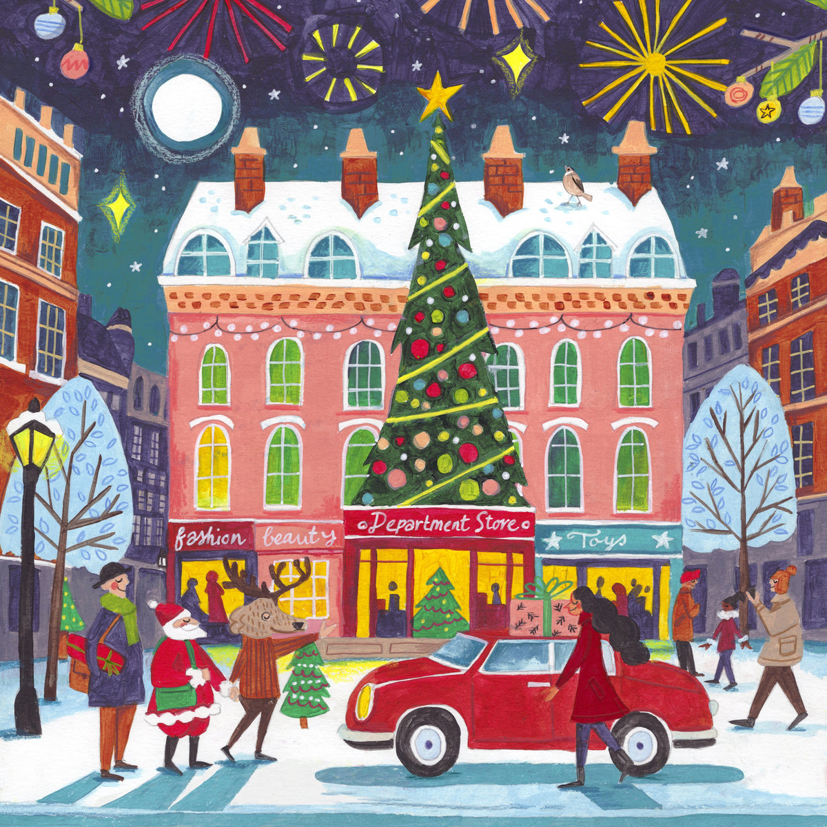 aluminium-print-christmas-shopping-in-the-city