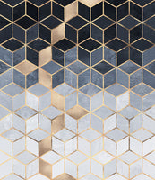 aluminium-print-soft-blue-gradient-cubes