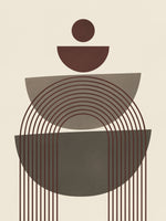 framedcanvas-print-brown-geometrical-shape