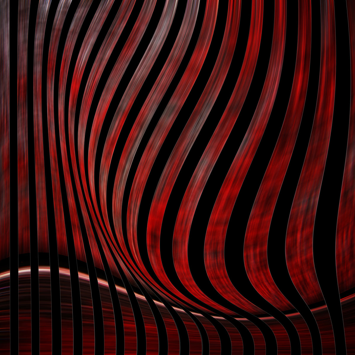 4-piece-aluminium-print-optic-illusion