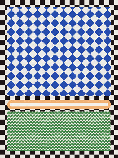 poster-print-geometric-pattern-with-blue-and-white-diamonds