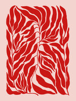 framedposter-print-red-leaf-harmony
