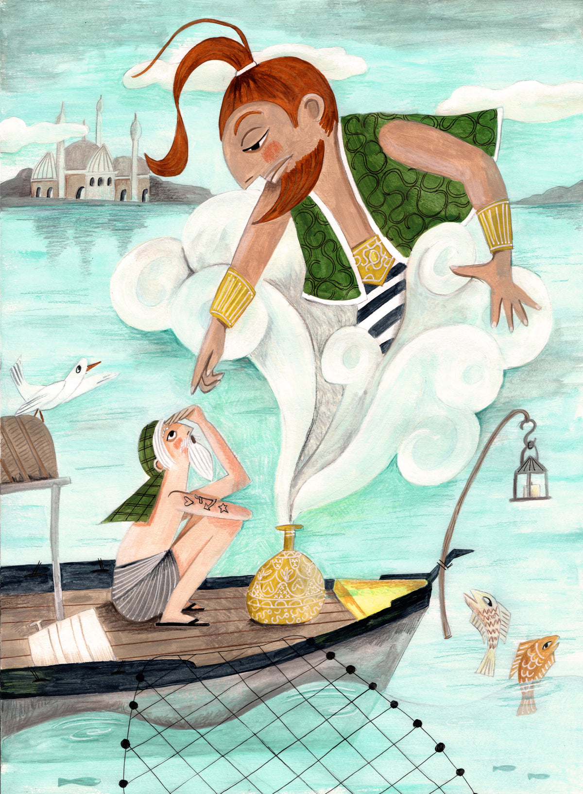 framedcanvas-print-the-fisherman-and-the-jinni