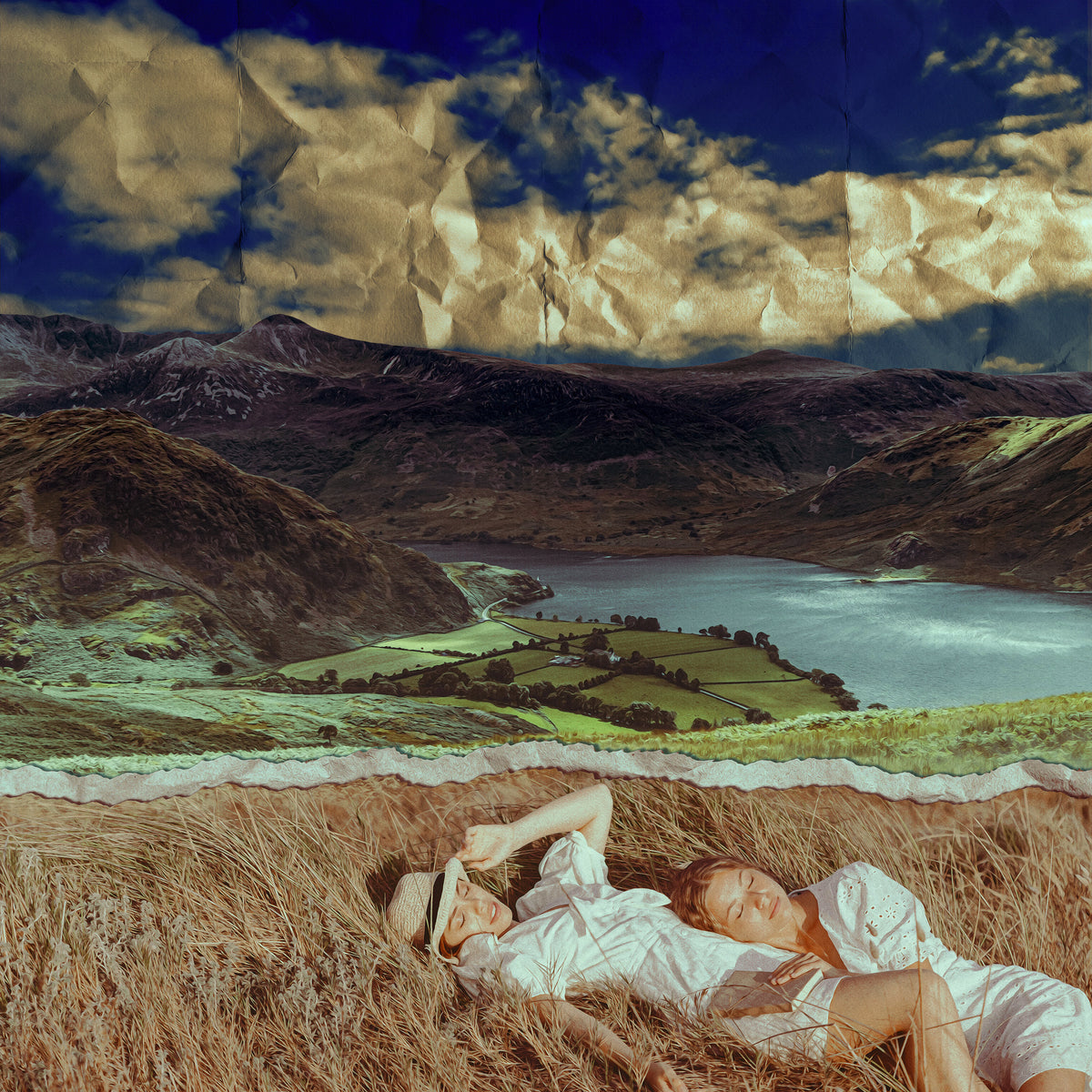 aluminium-print-friends-in-a-field