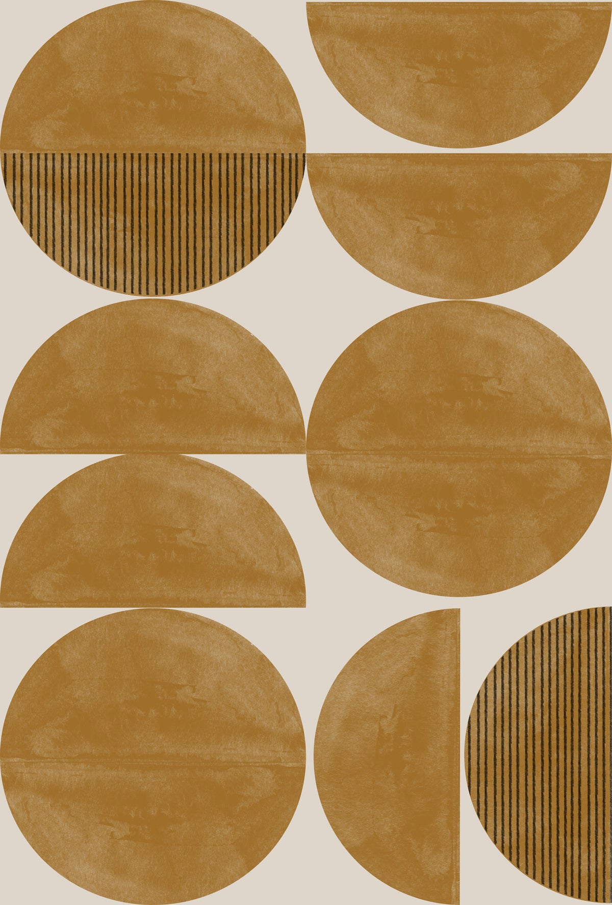 acrylic-print-golden-geometric-rhythm