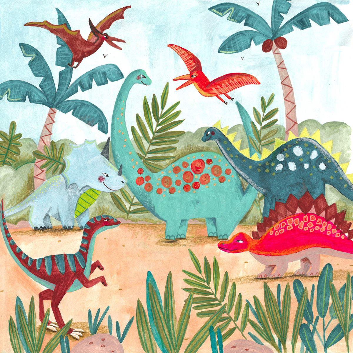 aluminium-print-dinosaurus