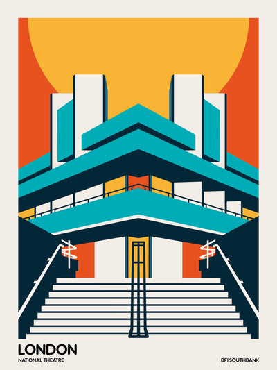 poster-print-london-bfi-southbank-brutalist-architecture