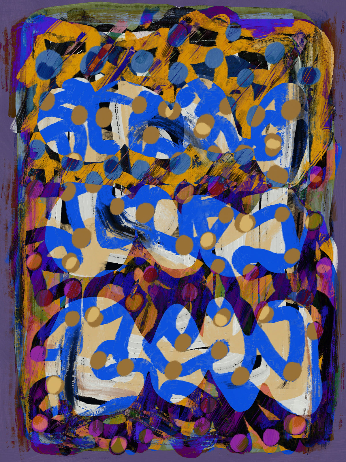 aluminium-print-line-art-abstract-purple-substract