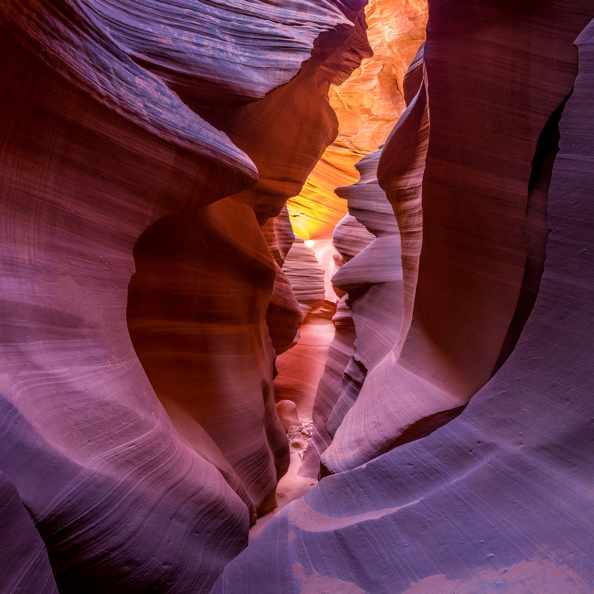 9-piece-acrylic-print-fire-in-canyon
