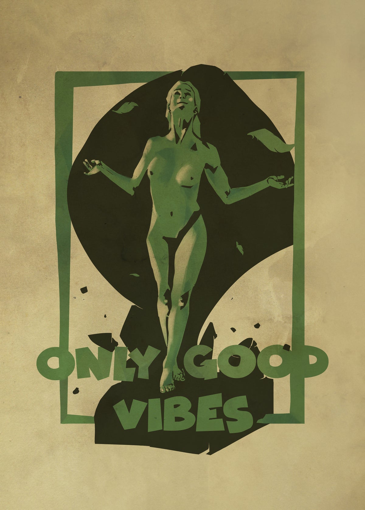 framedposter-print-good-vibes-print