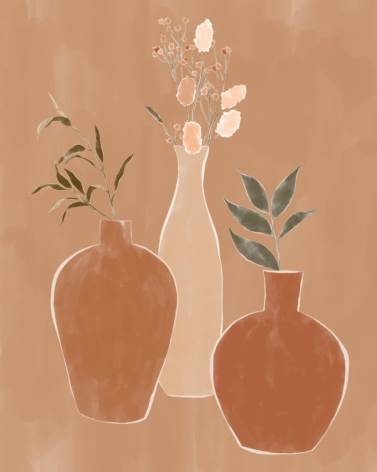 acrylic-print-set-of-flower-vases